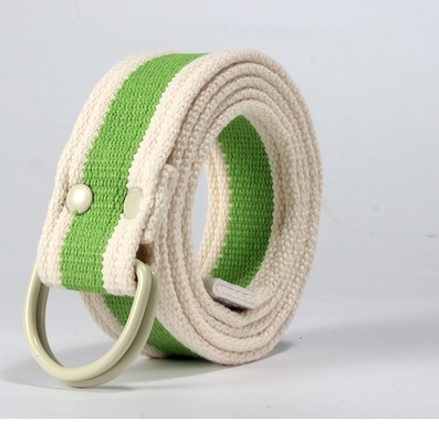 3.0cm Fabric Web Belt buckle Women 110cm belt